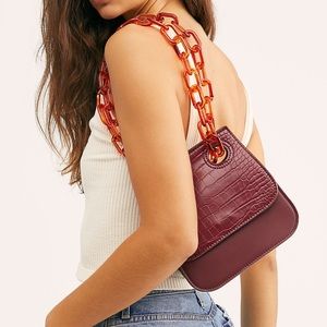 NWT Free People Natalia Shoulder Bag
